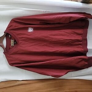 A Men's XL red pullover